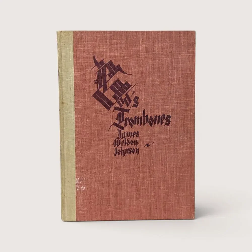 1955 God's Trombones by James Weldon Johnson Hardcover Book